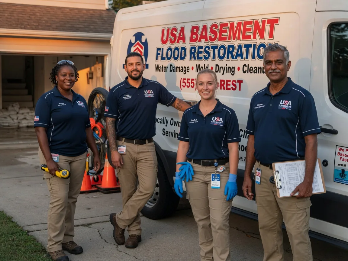 Basement Flood Cleanup company in Sims, IL